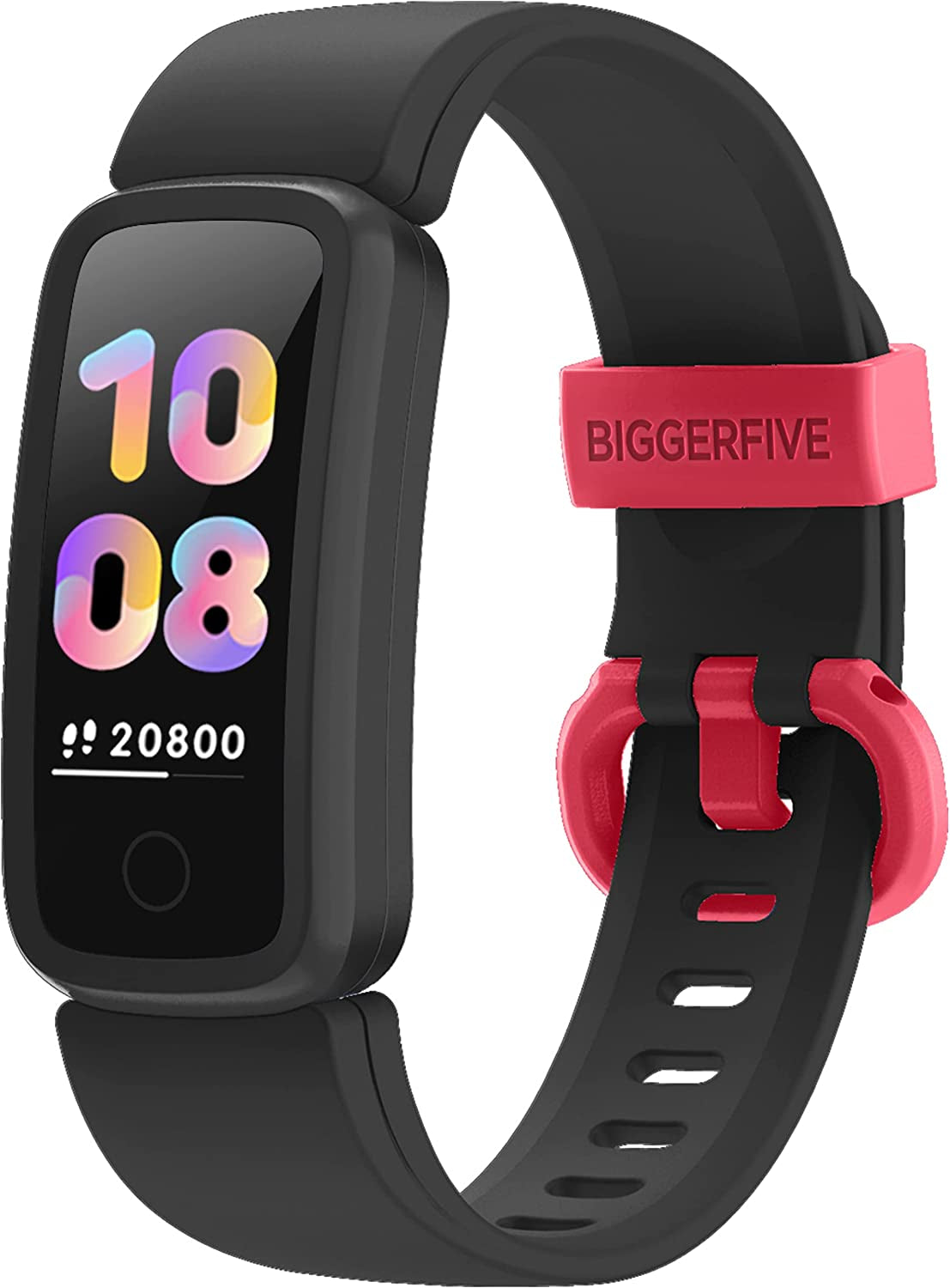Vigor Fitness Tracker Watch for Kids Girls Boys Ages 5-15, Activity Tracker, Pedometer, Heart Rate Sleep Monitor, IP68 Waterproof Calorie Step Counter Watch with Alarm Clock
