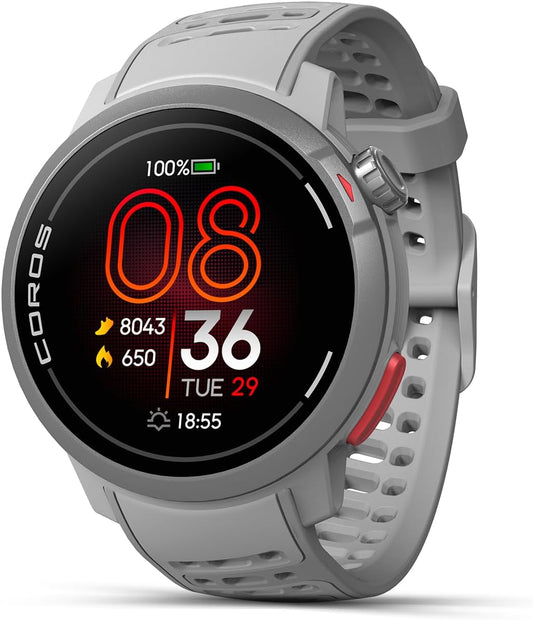 PACE Pro GPS Sport Watch, 1.3-Inch AMOLED Touchscreen, Fastest in Class Processor, 20 Days Battery Life, Navigation with Global Offline Maps, Sleep Tracking, Running, Cycling, Swimming (Gray)