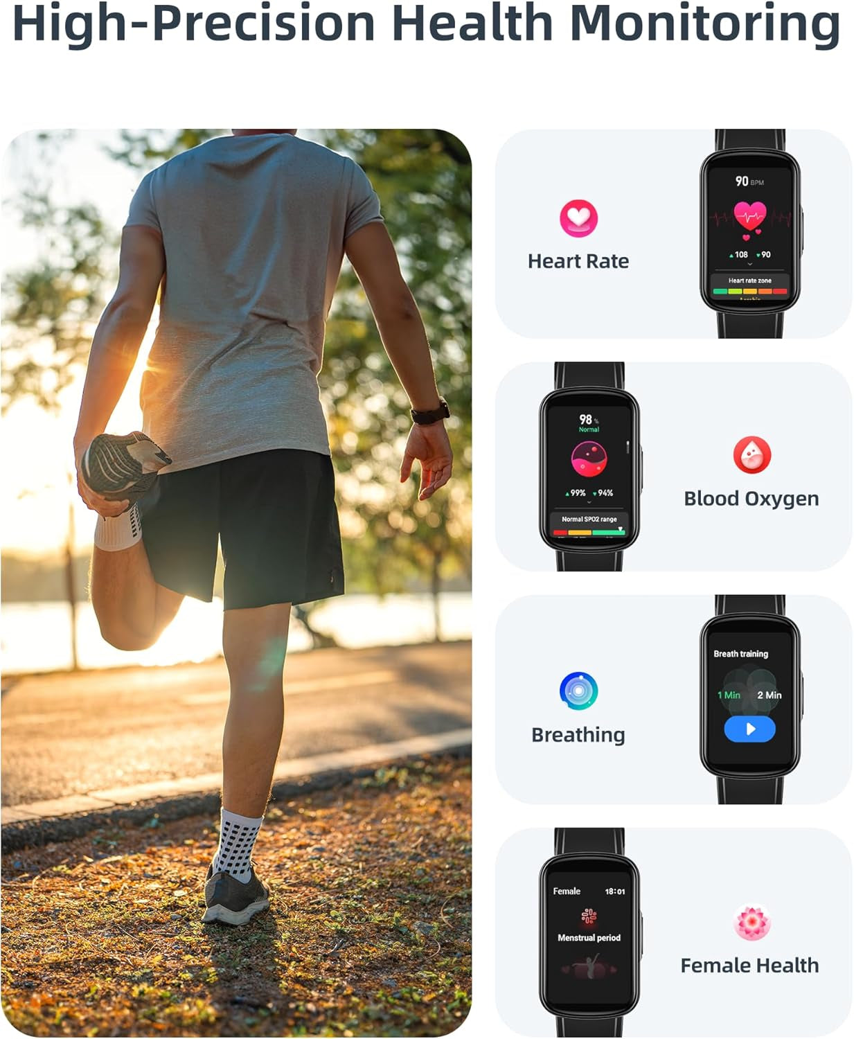 Fitness Tracker Answer/Make Calls, 1.57" Fitness Watch with 24/7 Heart Rate, Sleep Tracker, IP68 Smartwatch for Men Women with 110+ Sports, Step Counter, Calories, Activity Trakcer