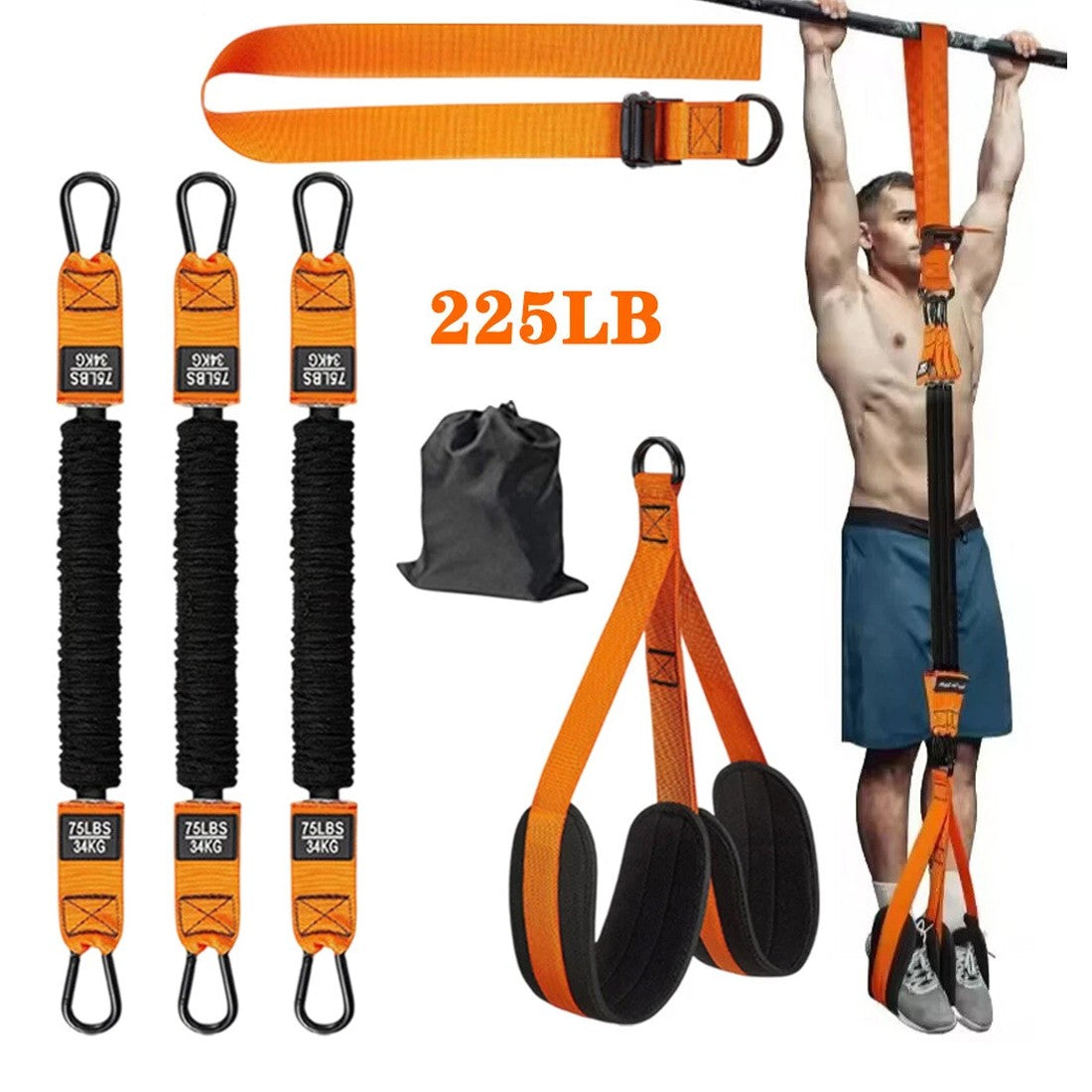 Heavy Duty Pull up Assistance Bands Adjustable Pull up Bands Set for Training UK
