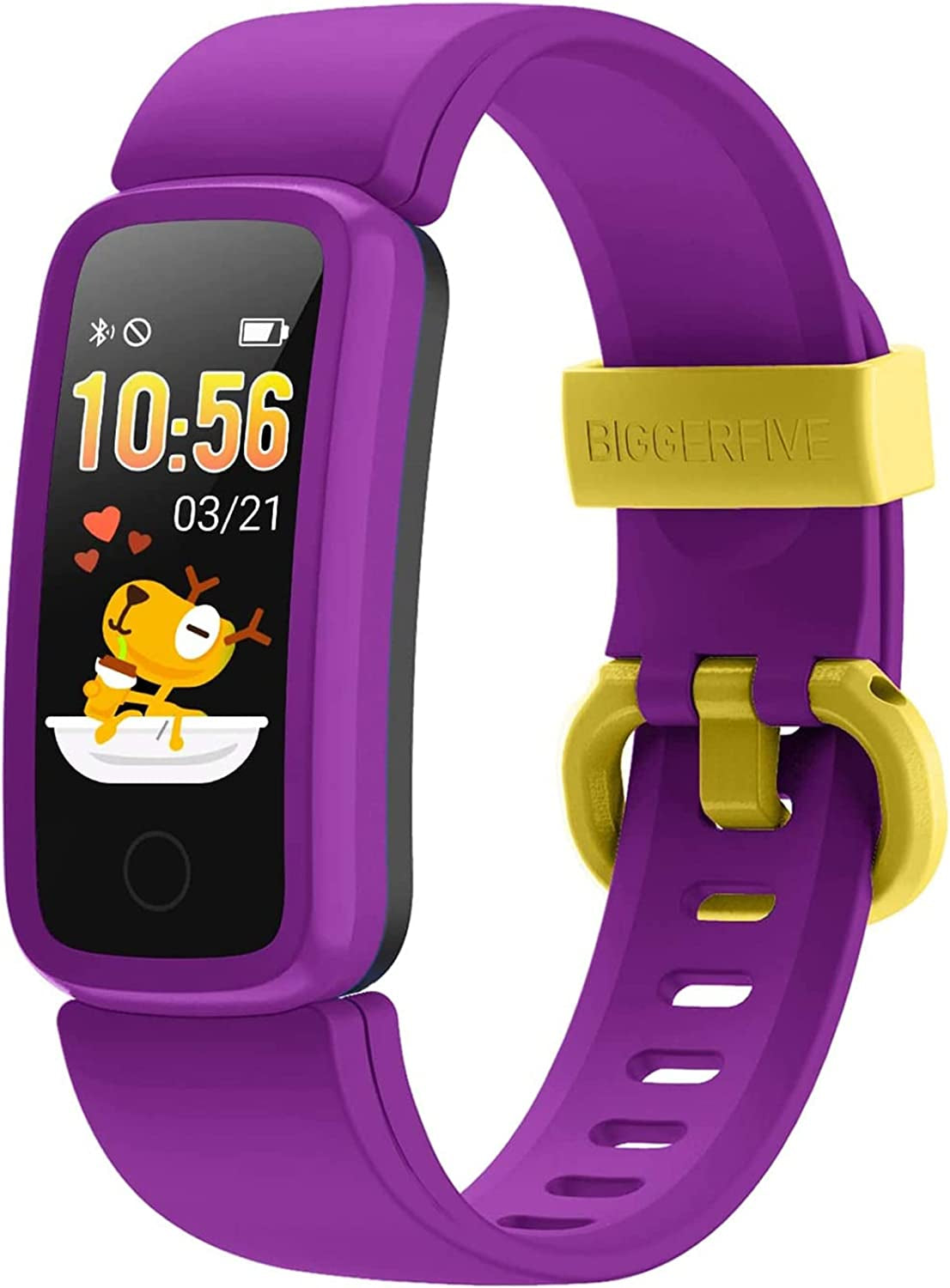 Vigor Fitness Tracker Watch for Kids Girls Boys Ages 5-15, Activity Tracker, Pedometer, Heart Rate Sleep Monitor, IP68 Waterproof Calorie Step Counter Watch with Alarm Clock