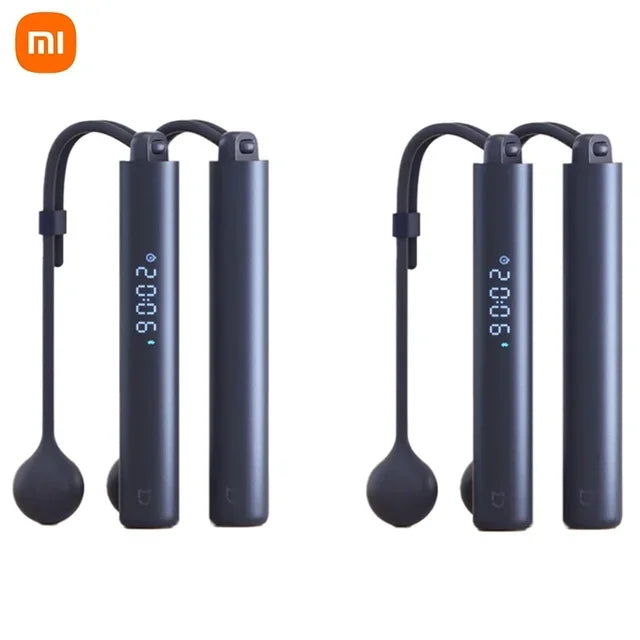 Miui Mijia Smart Skipping Jump Rope Counter With Xiaomi Fit App Adjustable Calorie Calculation Sport Fitness For Smart Life