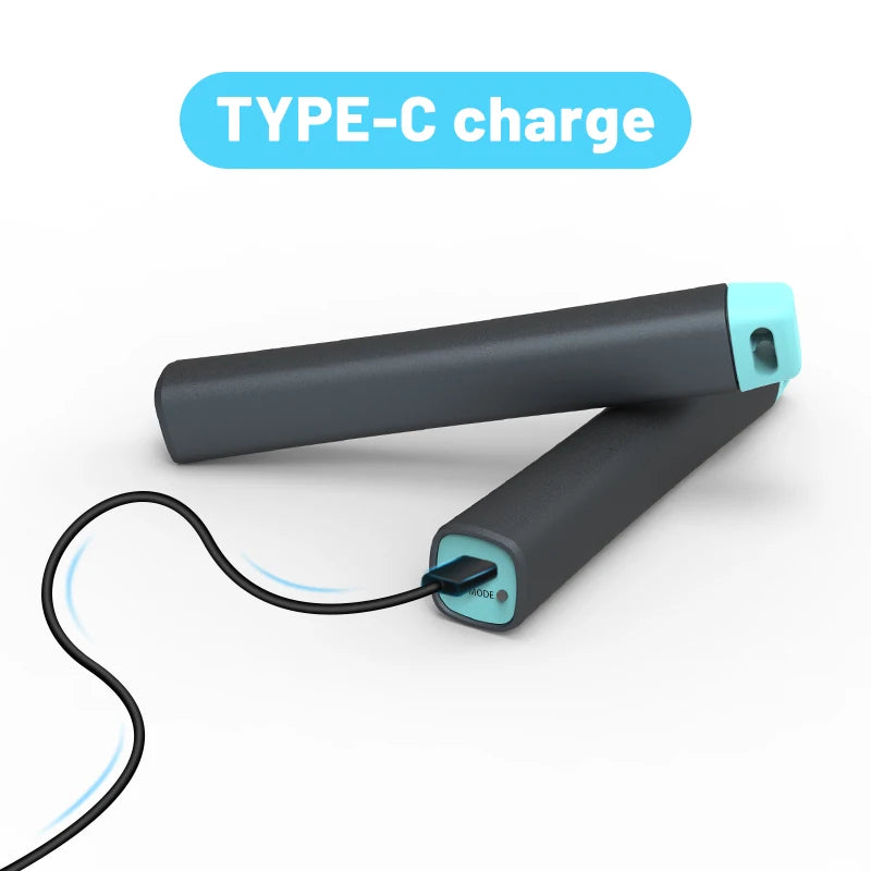 Smart Jump Rope,Digital Skinpping Rope with APP Date Analysis,Fitness Jumping Rope with Counter,Workout jump ropes for Exercise