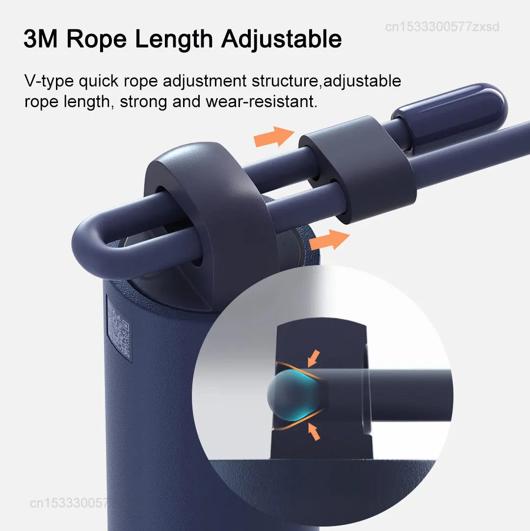 Xiaomi Mijia Smart Skipping Jump Rope Digital Counter App Control Calorie Calculation for Jump Rope Fitness Home Sport Equipment