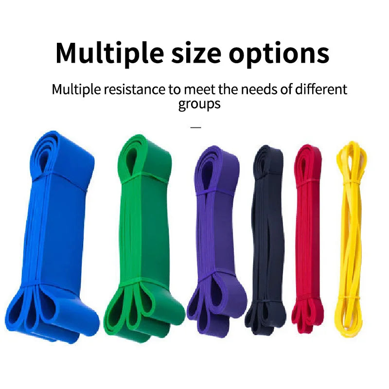 Heavy Duty Latex Resistance Band Exercise Elastic Band for Sport Strength Pull up Assist Band Workout Pilates Fitness Equipment