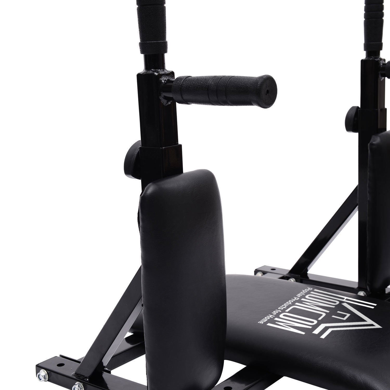 Wall Mounted Pull up Chinning Triceps Knee Leg Abs Raise Bars Rack Dip Station