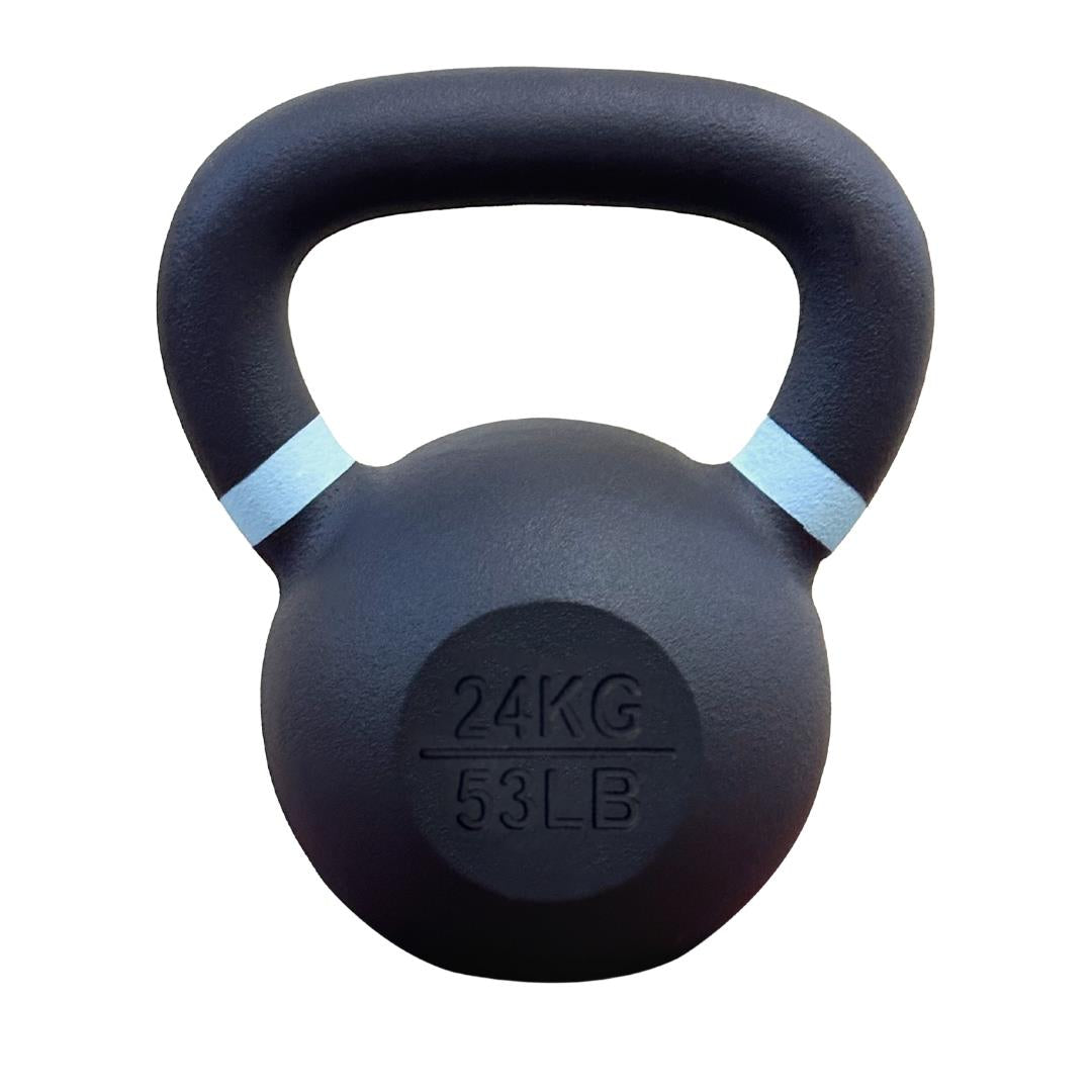 Versatile 2-28Kg Neoprene Coated Cast Iron Kettlebells for Ultimate Fitness Training