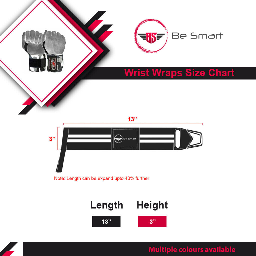 Ultimate Knee Wraps for Gym Training & Weight Lifting - Premium Leg Support & Wrist Straps