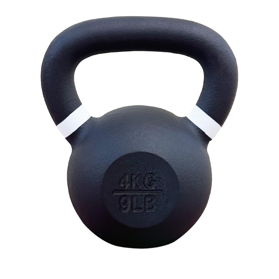 Versatile 2-28Kg Neoprene Coated Cast Iron Kettlebells for Ultimate Fitness Training