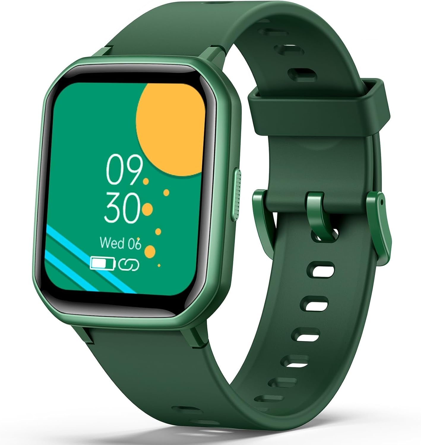 Kids Smart Watch for Boys Girls,Children Fitness Tracker with Heart Rate Sleep Monitor,Waterproof Activity Tracker Pedometer Step Counter for Fitbit Android Iphone (Green)
