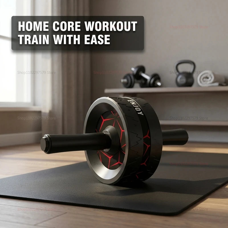 Abdominal Roller, Abdominal Exercise Equipment for Abdominal and Core Strength Training, Home Fitness Wheel for Men and Women